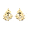 Ion Plating(IP) 201 Stainless Steel Pendant STAS-B027-20G-1