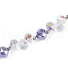 Glass and Acrylic and CCB Beads Strands MAK-T011-05B-3