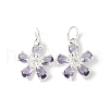 Brass Micro Pave Cubic Zirconia Pendants KK-U067-04S-2
