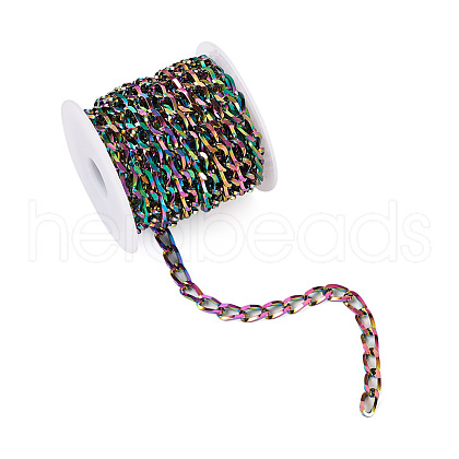 PVD Vacuum Plating 304 Stainless Steel Twisted Chains CHS-TA0001-16-1