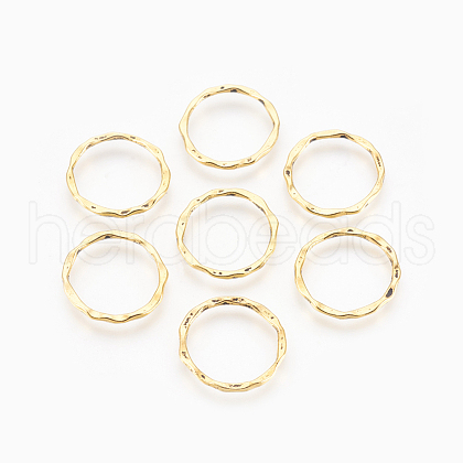 Tibetan Style Linking Rings X-PALLOY-A017-AG-FF-1