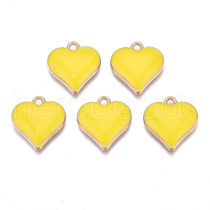 Alloy Enamel Pendants ENAM-N054-73F-1