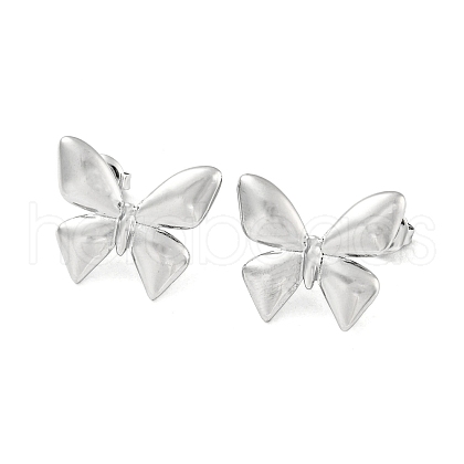 Non-Tarnish 304 Stainless Steel Stud Earrings EJEW-M233-09P-1