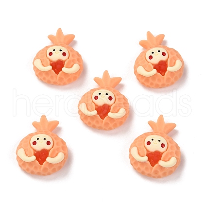 Resin Cabochons RESI-F020-03-1