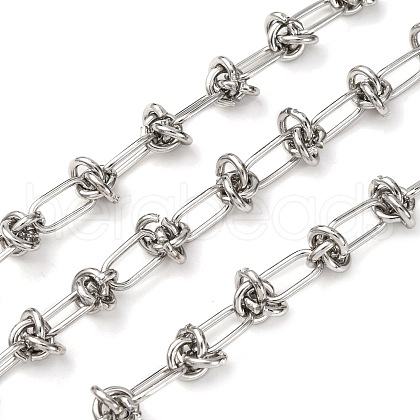 304 Stainless Steel knot Link Chains CHS-S012-03P-1