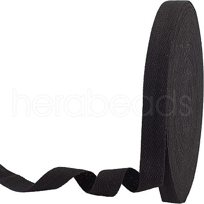 Cotton Cotton Twill Tape Ribbons OCOR-WH0057-30C-02-1