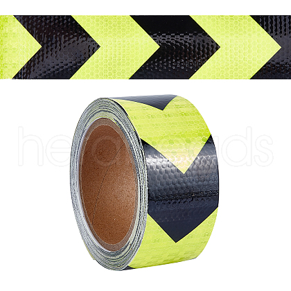 Waterproof EPT(Ethylene Propylene Terpolymer) & PVC Reflective Self-adhesive Tape DIY-WH0030-81A-1