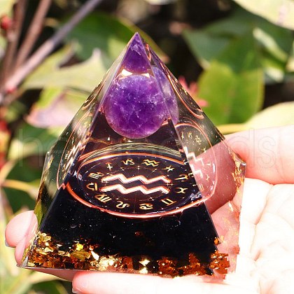 Orgonite Pyramid Resin Energy Generators PW-WG63740-11-1