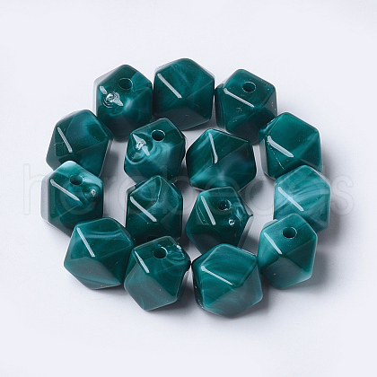 Acrylic Beads OACR-T007-09M-1