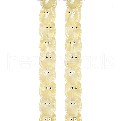 Handmade Lampwork Beads Strands LAMP-L078-010H-1