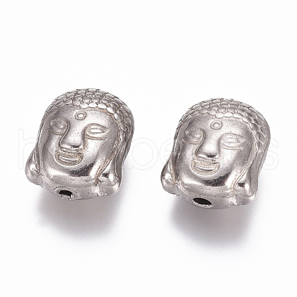 Tarnish Resistant 304 Stainless Steel Beads X-STAS-G218-18P-1
