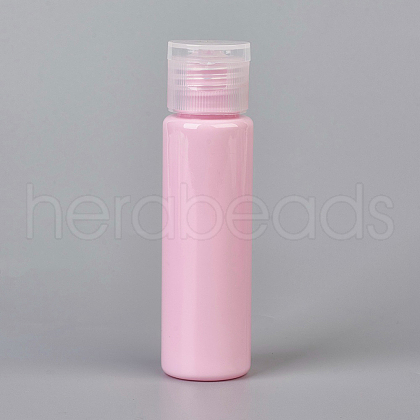 30ml Macaron Color PET Plastic Empty Flip Cap Bottles MRMJ-WH0025-B-06-1