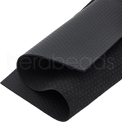 Lichee Pattern Cattlehide Fabric DIY-WH0250-84A-1