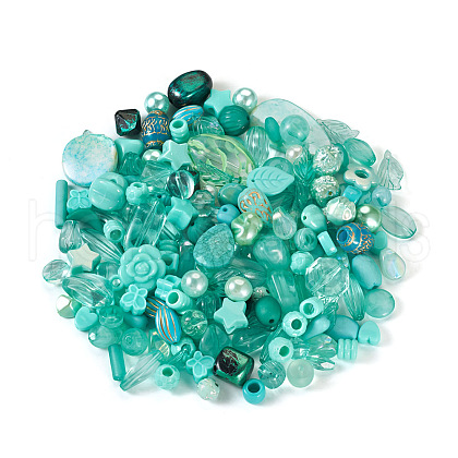  100G Transparent/Opaque Acrylic Beads MACR-TA0001-50G-1