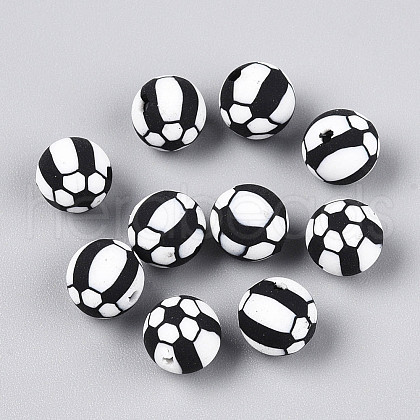 Handmade Polymer Clay Beads CLAY-N014-02A-06-1