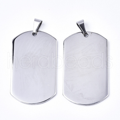 304 Stainless Steel Pendants X-STAS-N087-39-1