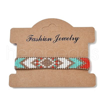 Bohemian Style Handmade Glass Seed Beads Bracelets for Men Women KS7807-1