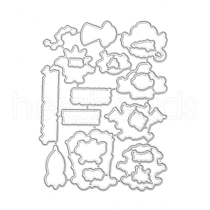Carbon Steel Cutting Dies Stencils DIY-XCP0002-32-1
