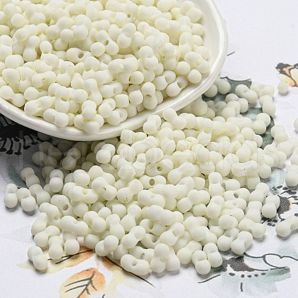 Macaron Color Opaque Frosted Glass Seed Beads X1-SEED-K009-12B-16-1