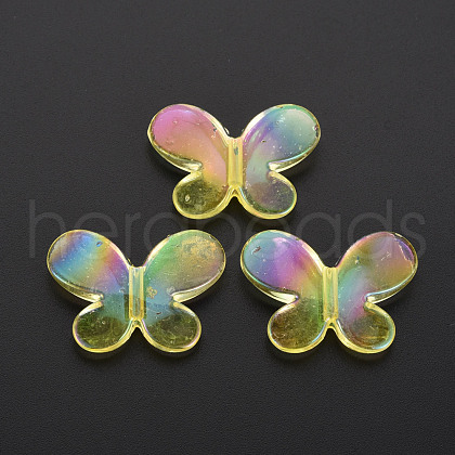 Transparent Acrylic Cabochons TACR-N006-50-B01-1