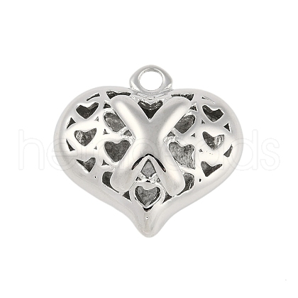 Hollow Brass Pendants for Valentine's Day KK-M289-03X-P-1