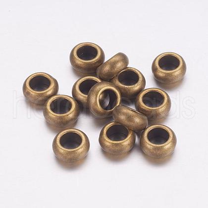 Tibetan Style Alloy Beads TIBEB-48831-AB-FF-1