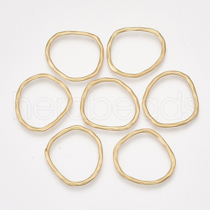 Smooth Surface Alloy Linking Rings PALLOY-T067-52MG-1