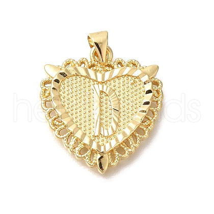 Rack Plating Brass Pendants KK-I722-09G-D-1