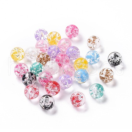 Transparent Acrylic Beads OACR-P011-09K-1