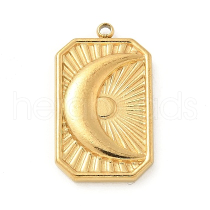 304 Stainless Steel Pendants STAS-I322-19G-1
