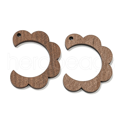 Walnut Wooden Pendants FIND-B042-21A-1