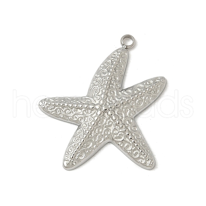 304 Stainless Steel Pendants STAS-V015-20P-1
