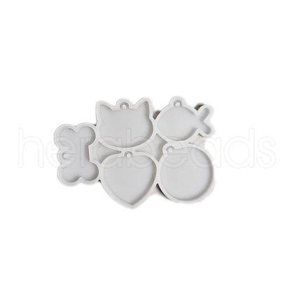Food Grade DIY Pendant Silicone Molds PW-WG4E61B-01-1
