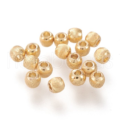 Brass Beads KK-M213-02E-G-1