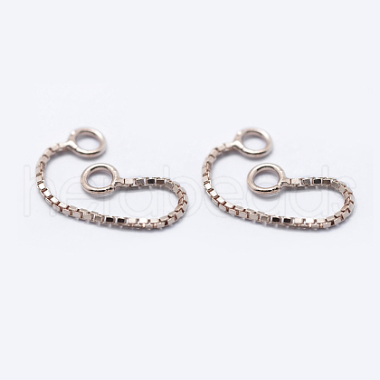 925 Sterling Silver Box chain STER-K171-10RG-1