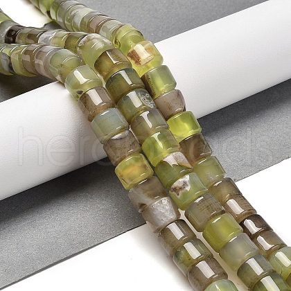 Natural Agate Beads Strands G-B079-F01-01-1