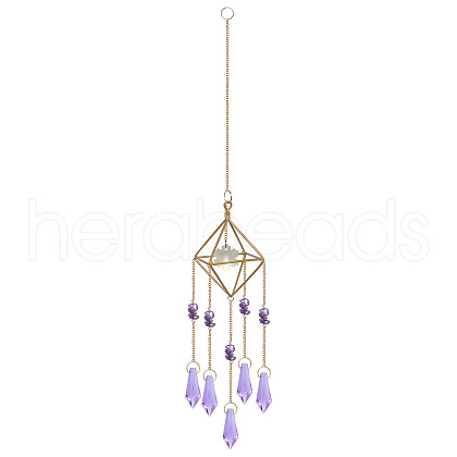 Metal Hanging Ornaments PW-WG80348-05-1