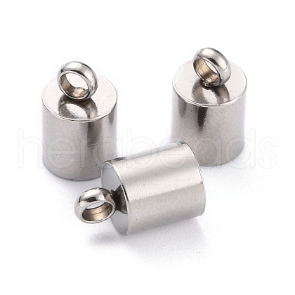 Tarnish Resistant 304 Stainless Steel Cord Ends STAS-H153-05B-P-1