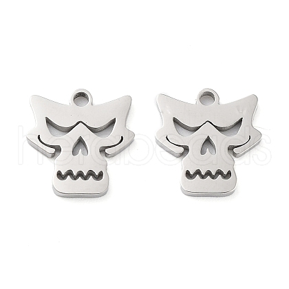 Non-Tarnish 316 Surgical Stainless Steel Charms STAS-Q314-07P-1