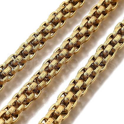 Ion Plating(IP) 304 Stainless Steel Link Chains CHS-S012-01G-1
