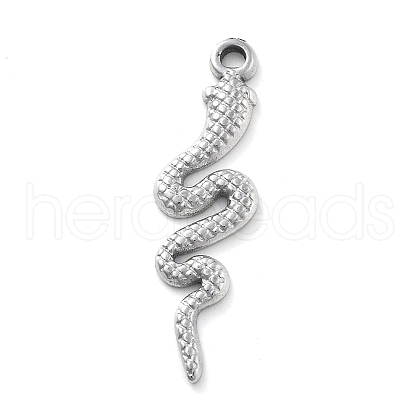 304 Stainless Steel Pendants STAS-I327-03P-03-1