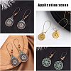 Unicraftale 316 Stainless Steel Hoop Earrings Findings & 304 Stainless Steel Open Jump Rings Findings Kits STAS-UN0010-30-5
