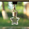 Star Glass Empty Refillable Car Perfume Bottle PW-WGCBE1F-01-2