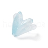 Transparent Glass Beads Caps GLAA-A011-09A-2
