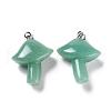Natural Green Aventurine Pendants G-R480-02A-4