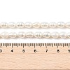 Natural Cultured Freshwater Pearl Beads Strands PEAR-I007-01B-06B-5