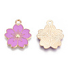 Alloy Enamel Pendants X-ENAM-S121-115H-2