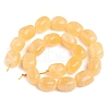 Natural Orange Calcite Beads Strands G-L505-11-3
