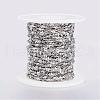 Tarnish Resistant Handmade 304 Stainless Steel Bar Link Chains STAS-G038-19P-2