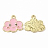 Alloy Enamel Pendants ENAM-B054-12G-2